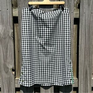 Eloquii Gingham Skirt